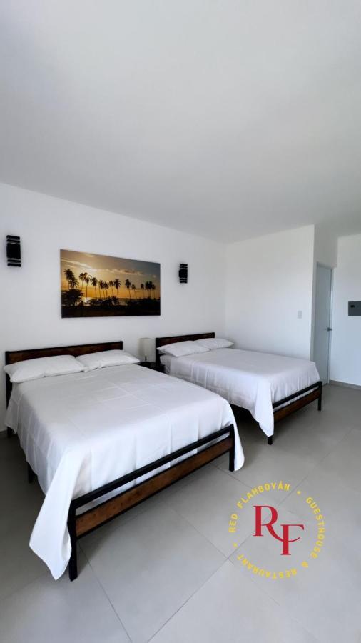 Red Flamboyan Guesthouse And Restaurant Rincon Exterior foto