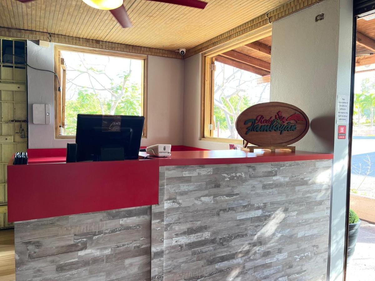 Red Flamboyan Guesthouse And Restaurant Rincon Exterior foto